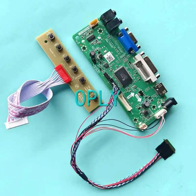 For N156B6 N156BGE NT156WHM Laptop Monitor Screen Controller Board HDMI-Compatible VGA DVI 1366*768 40 Pin LVDS 15.6