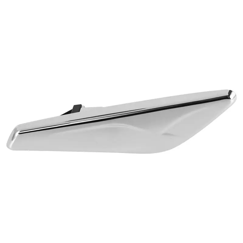 Superior-For -BMW X3 X4 F25 F26 2013-2017 Front Side Chrome Fender Trim Finisher Marker Turn Signal Light Lamp Cover Trim