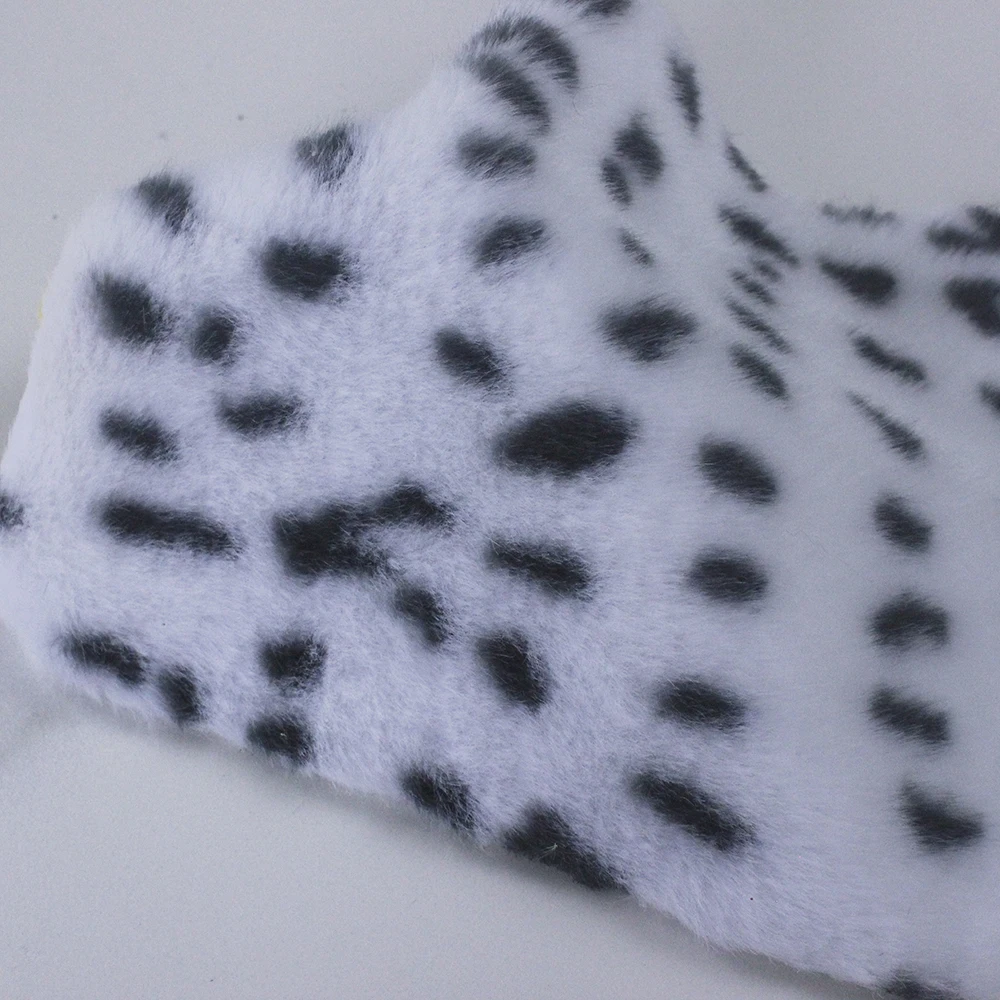 Künstliches Kaninchenfell mit Druckmuster für Puppenkleidung, Kissen, DIY-Näharbeiten, Schals und Heimdekoration – Detail 13