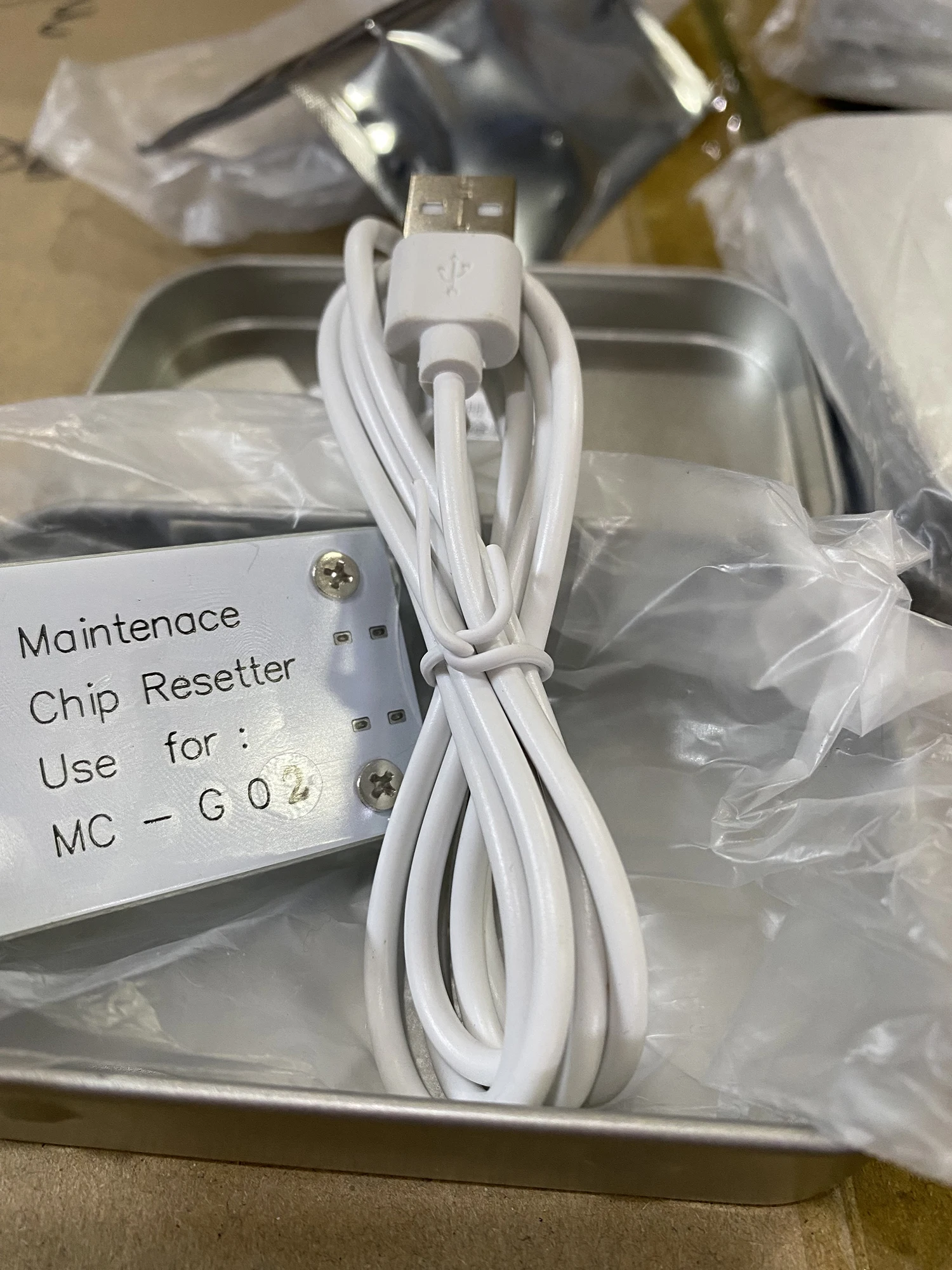 

MC-G02 Коробка для обслуживания чипов для Canon G2160 G3160 G1220 G2260 G3260 G3360 G1420 G2420 G2460 G3420 G3460 G3620 G1920