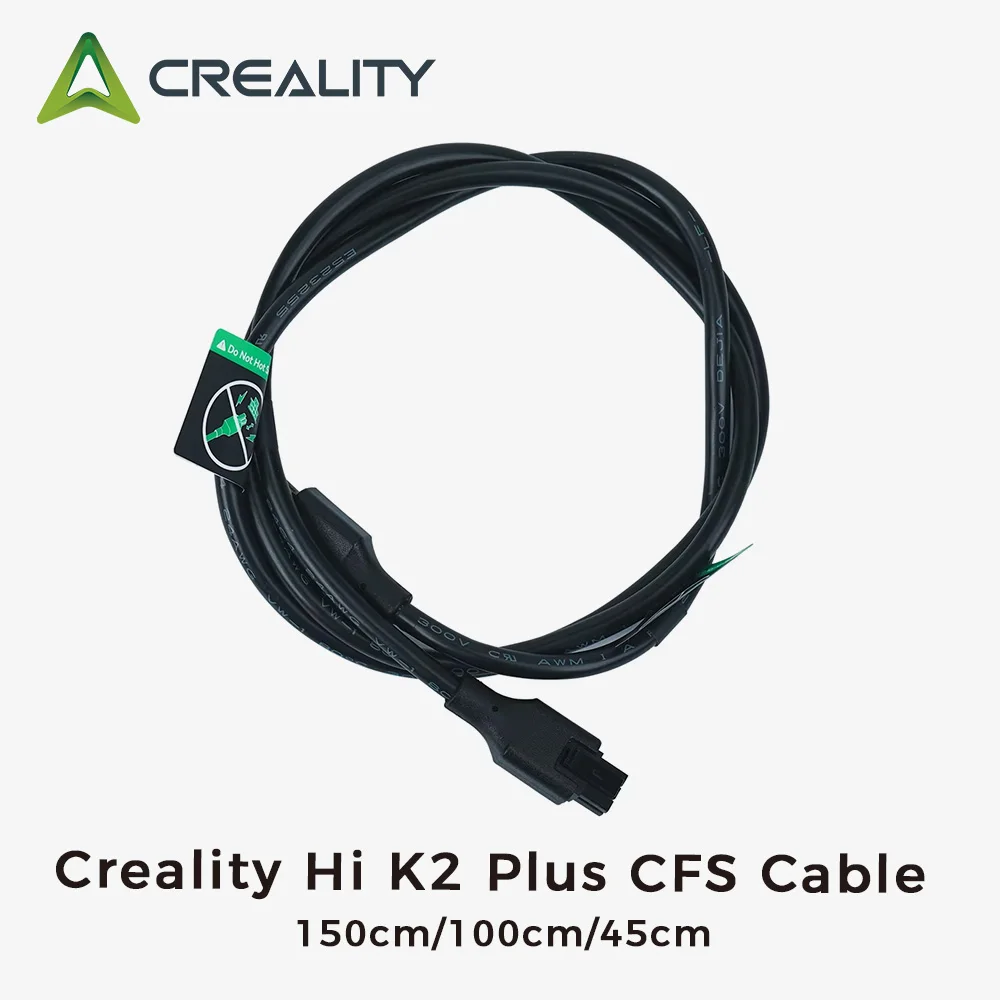 

Creality Hi K2 Plus CFS Кабель 150 см / 100 см / 45 см Оригинальный кабель 485 для K2P CFS-150 см 100 см 45 см Аксессуары для 3D-принтеров