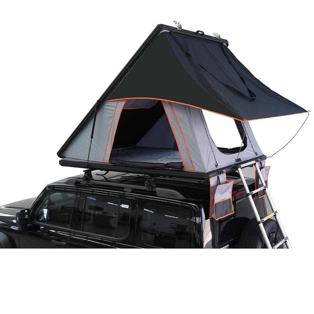 

2025 Hot Styles Outdoor Car Roof Top Tent Camper Solar Hartschale Aluminium Alu Dachzelt Mobile Car Tents Sale