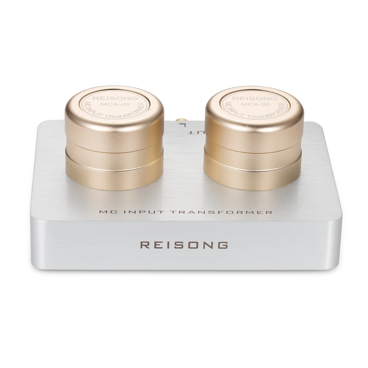 Douk Audio Transformateur Passif MC Step-Up, Préampli Phono pour Platine Vinyle à Bobine Mobile, Lecteur CD PC, Téléphone
