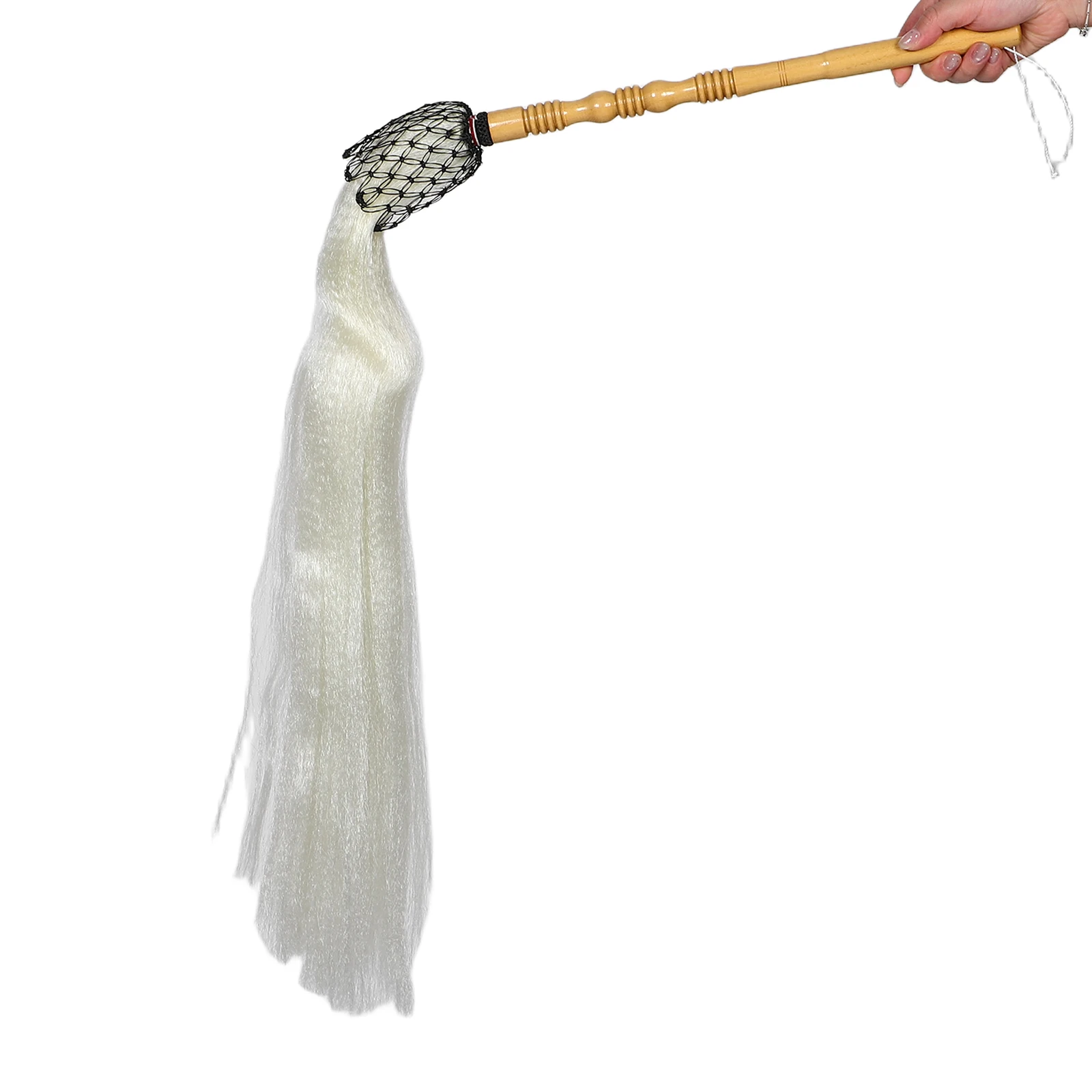 

Buddha Dust Horsetail Whisk Craft Chi Decoration Prop Handheld Accessory Performing Cosplay Martial Supplies