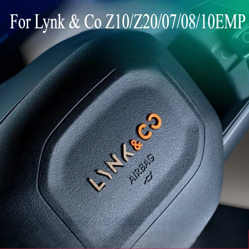 ل Lynk & Co Z10/Z20/07/08/10EMP اكسسوارات تعديل عجلة القيادة شعار ملصق مزخرفة لوازم الداخلية ملصقات خاصة