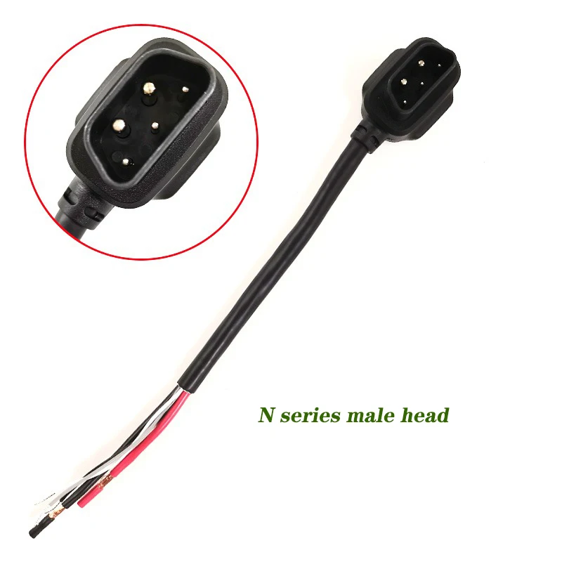 Ngưu Xe Tay Ga Xe Đạp Điện Sạc Ổ Cắm Nam Nữ Dòng Sạc Phù Hợp Với Ngưu Xe Tay Ga N M Level U