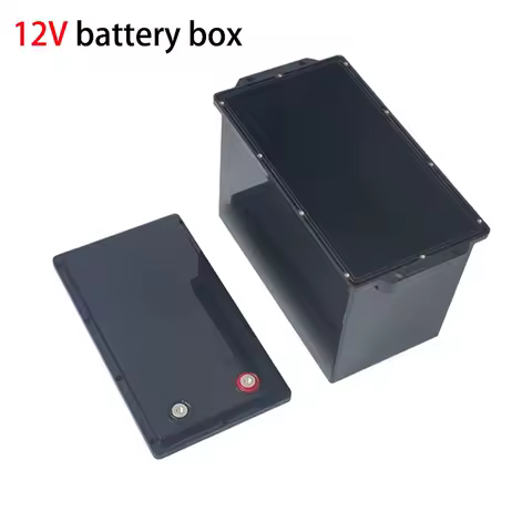 90Ah 105Ah 200Ah 280Ah 310Ah 320Ah Box Lifepo4 Battery Storage Boxes 12V Solar Cells Case RV Yacht Battery Storage Plastic Case