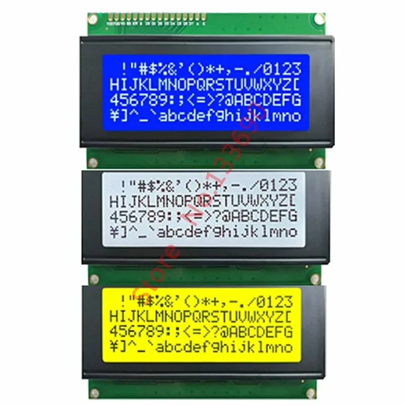 5V LCD Board 2004 20X4 2004A 20X4 Blue Or Yellow Screen LCD2004 Display LCM Module For 3D Printer IIC I2C Adpater