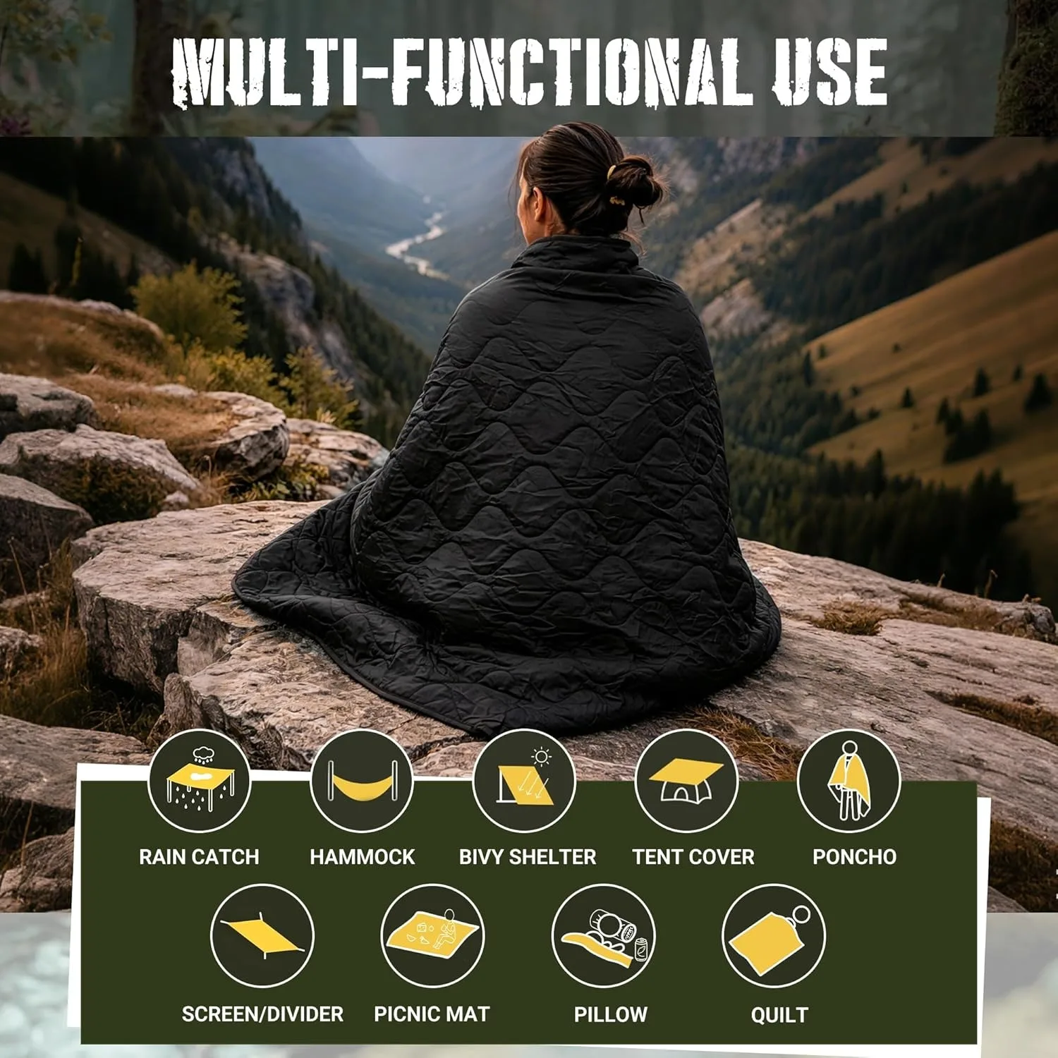 Thumbnail 3 - #1 Latest Poncho Liners Offers