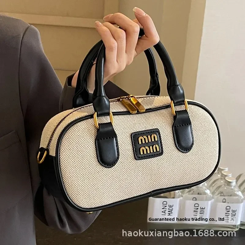 Luxury Designer Y2k Canvas Hand Bag Women Shoulder Crossbody Bags Ladies Tote Bag Purses High Quality Sac De Luxe Femme Fashion view 4