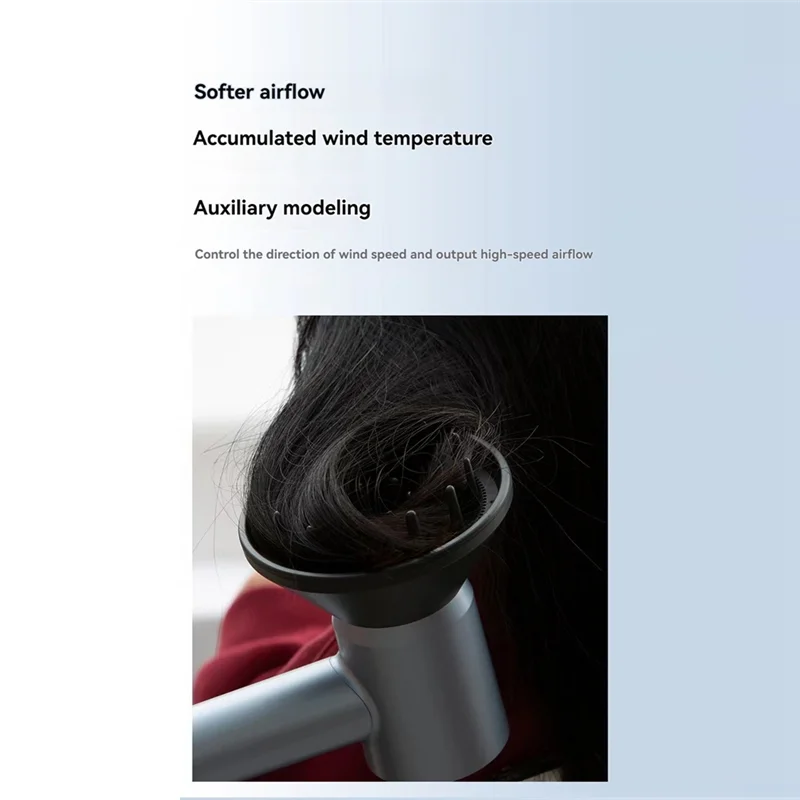 

COME 360° ° Вращающаяся насадка для диффузора, насадка для укладки для фена Laifen LF03, инструмент для разглаживания фена для укладки волос Swift SE