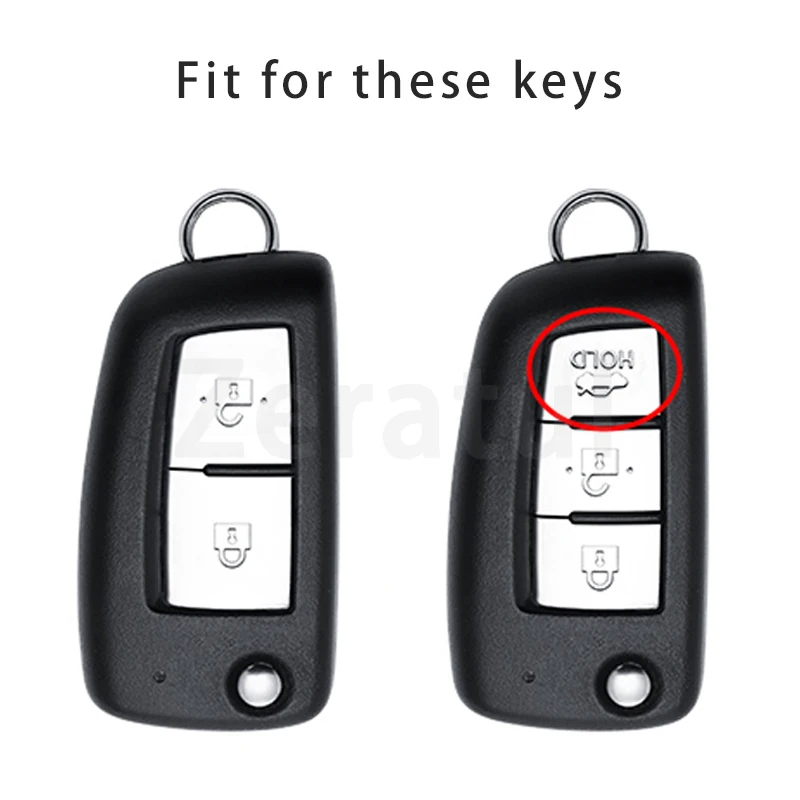 2/3 Buttons Car Key Case Cover Shell For Nissan X-Trail Juke Qashqai J11 Micra Pulsar Murano Maxima Tiida Altima Quest Geniss