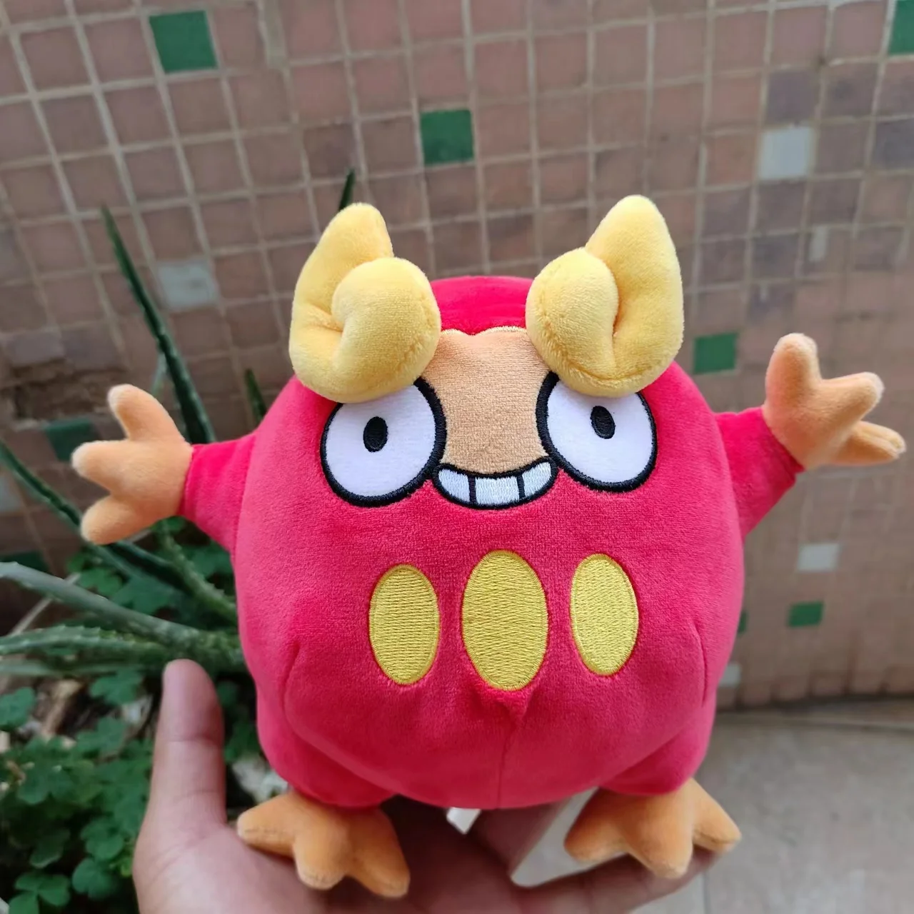 New Original Pokemon 20CM Darumaka Plush toy High Quality Stuffed Animals doll Children's Birthday Gifts