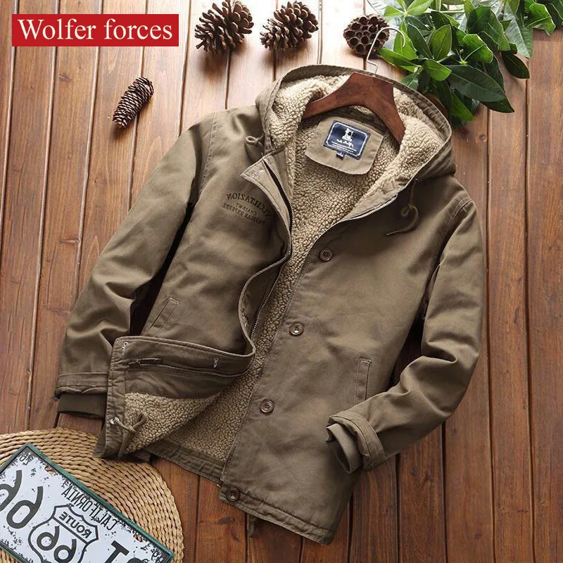 

Jackets & Coats Vintage Jacket Windbreaker Men Fashion Casual Work Jacket Spring Jacket Militari Casual Withzipper