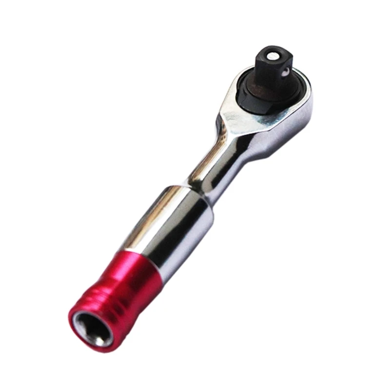 Mini 1/4 inch Cờ Lê Bánh Răng 72 Răng Ổ Cắm Nhanh Cờ Lê Bánh Răng Tua Vít Trang Sức Giọt