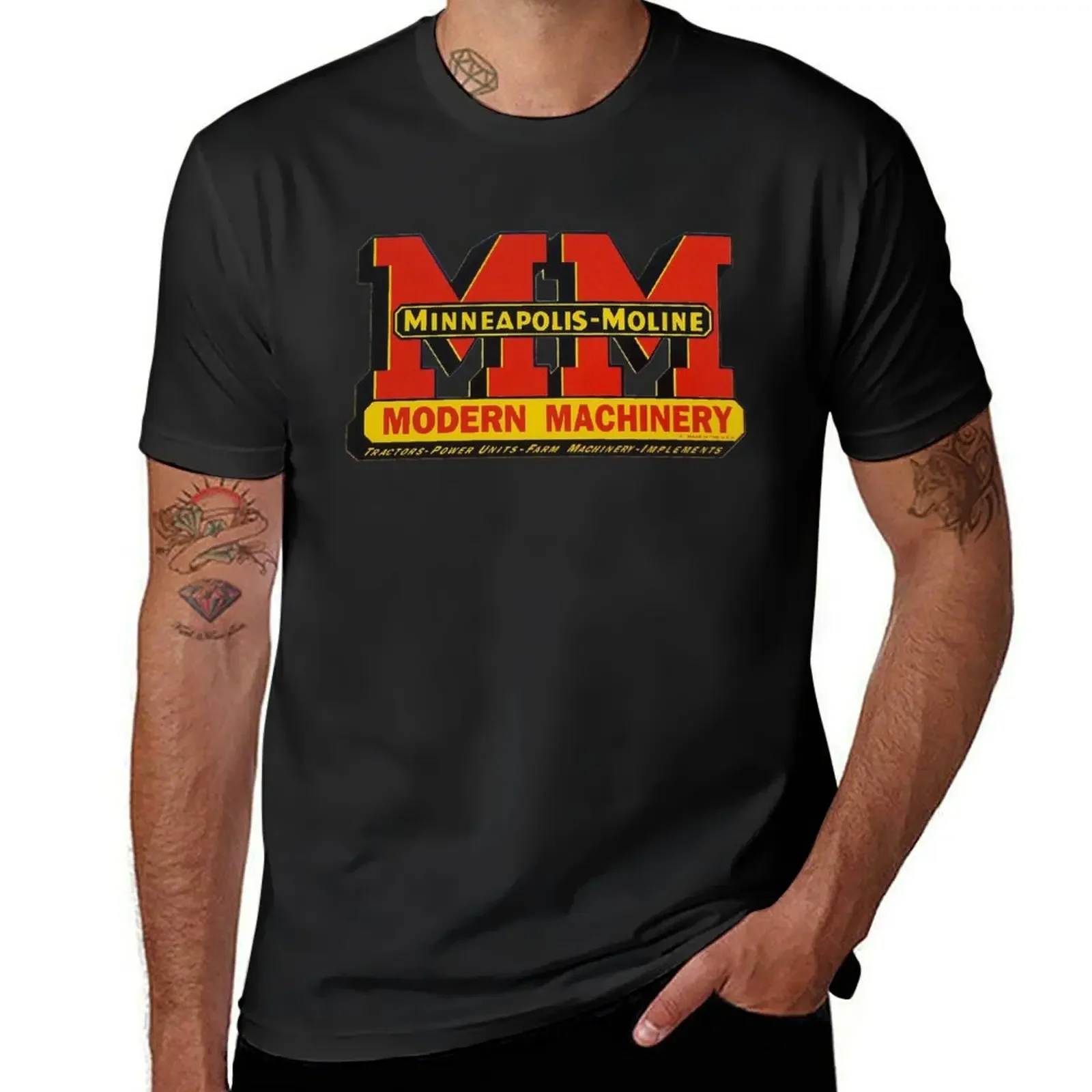 Minneapolis Moline Modern Machinery T-Shirt Aesthetic clothing cute clothes vintage clothes Men's t shirts