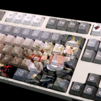 Wuthering Waves Zani Cosplay Anime Three-dimensional Craft Computer PBT Mechanical Keyboard Keycap Christmas Gifts Otaku
