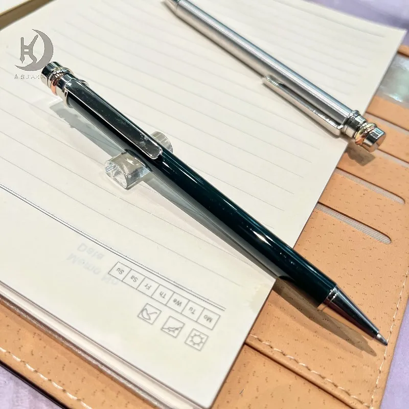 1 Stück 058 High-End-Kugelschreiber für Schulbüro, 2 Farben, glatter Executive-Stift, perfekt für Schüler, Lehrer, schöne Geschenke – Detail 6