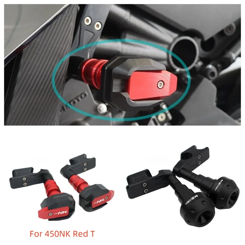 FOR CFMOTO 450SR 450SRS 450NK Engine Protection Cover Frame Sliders Crash Pad Falling Protector Guard CF400-6-7 Accesorios