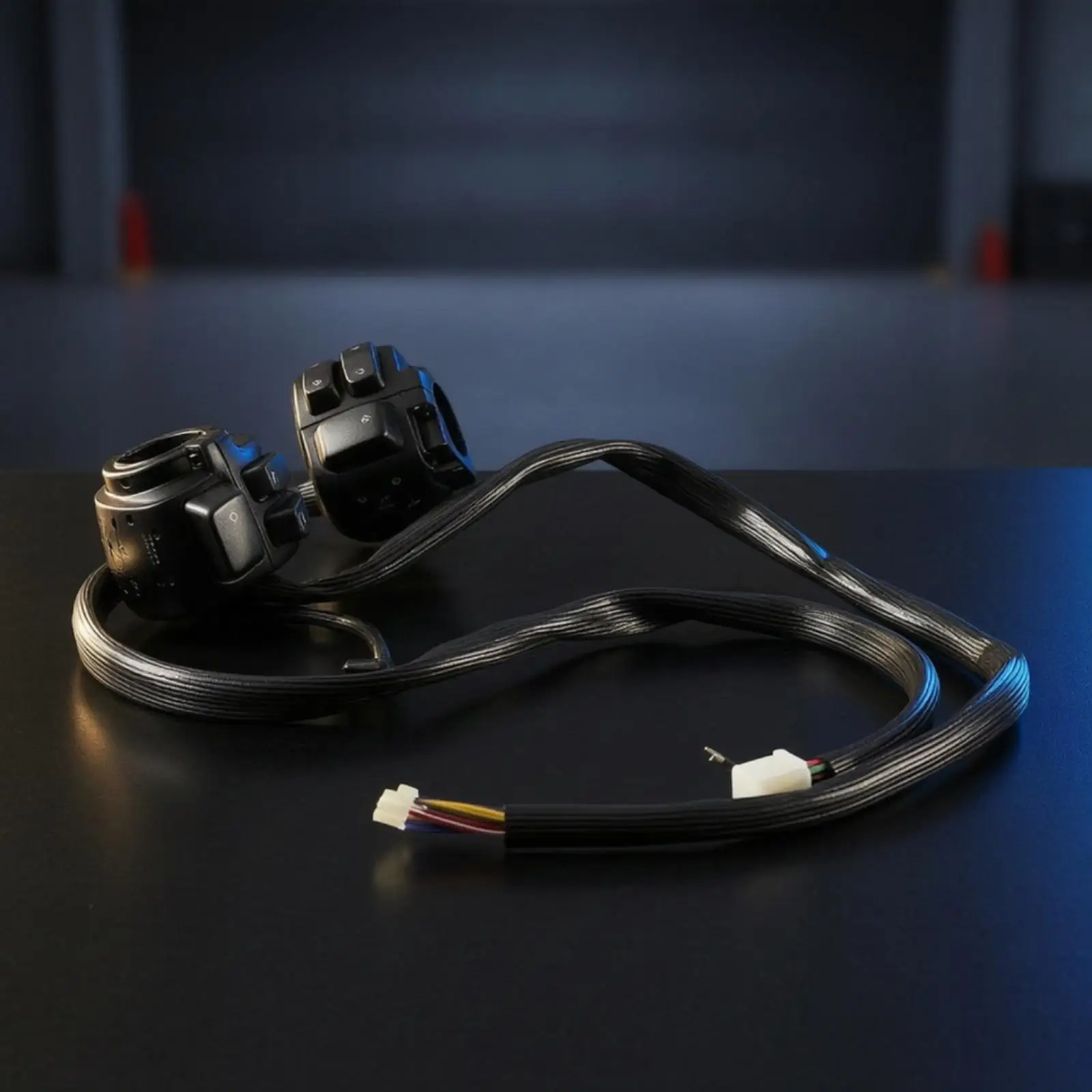 Motorcycle Switch Assembly Multi-Function Handlebar Control Unit Easy to Install