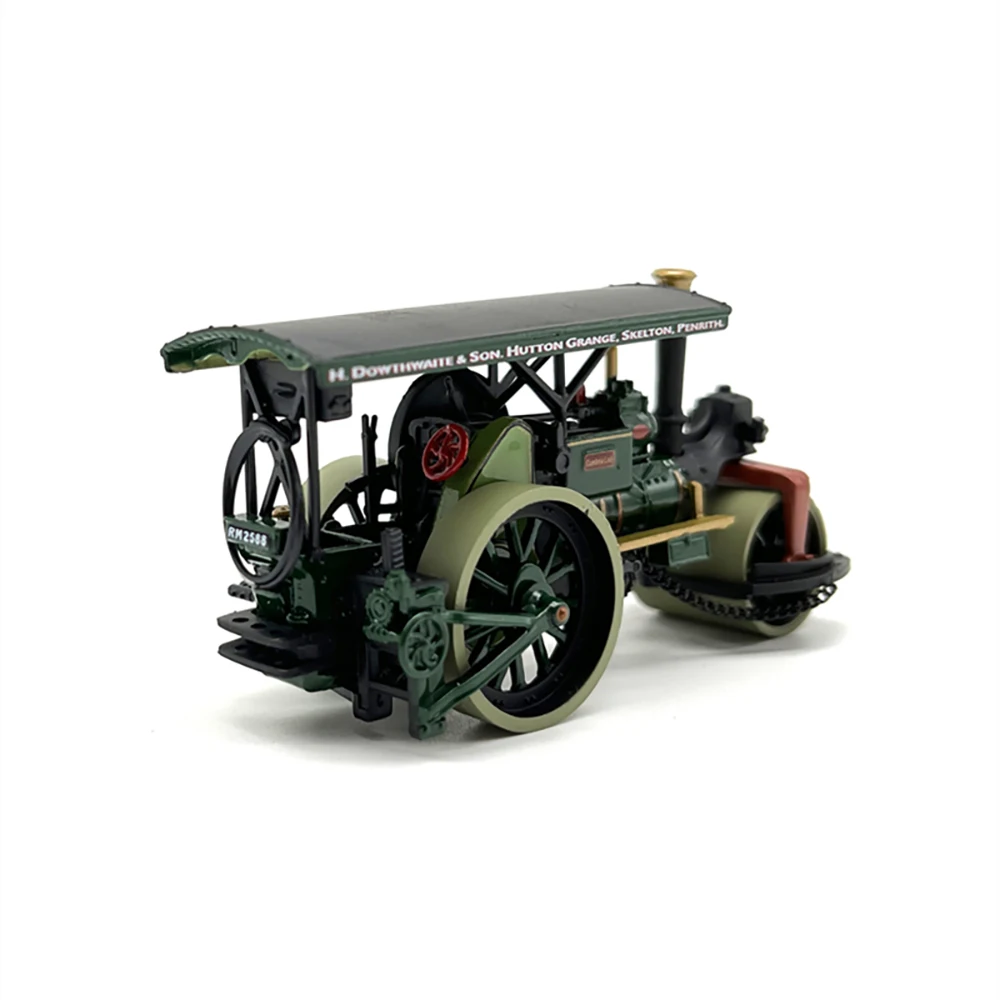 Aveling & Porter-roller 1:76 Scale Alloy Retro Vintage Steam Locomotive Model Out Of Print Green Exquisite Ornaments Collection