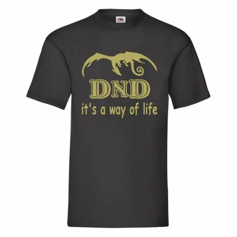 D & D It's A Way Of Life Dungeon And Dragons   Tees Y2K tops Unisex Summer Short Sleeve