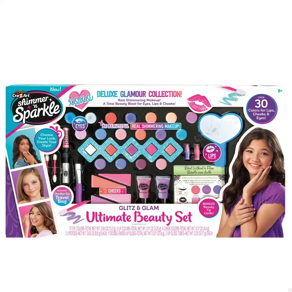 Shimmer 'n Sparkle glamour makeup Set