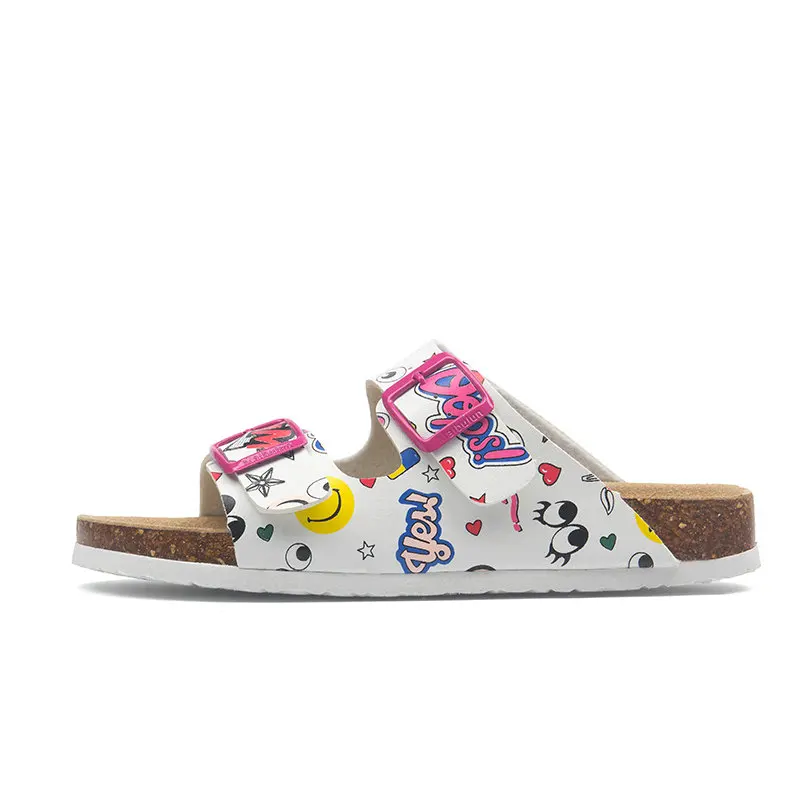 25 Style Summer Beach Cork Slippers Sandals Casual Double Buckle Clogs Sandalias Women men Slip on Flip Flops Flats Shoes - view 4