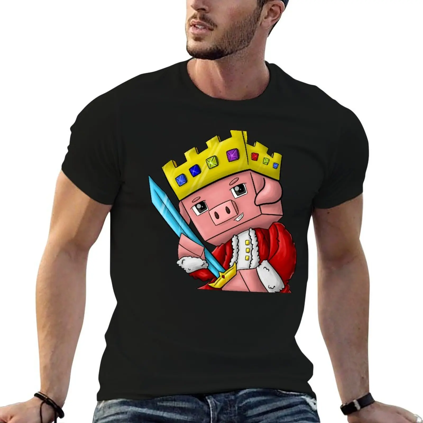 

Technoblade Merch Technoblade Logo Gifts For Fans, For Men and Women, Gift Valentine's Day T-Shirt man tshirt T-Shirt