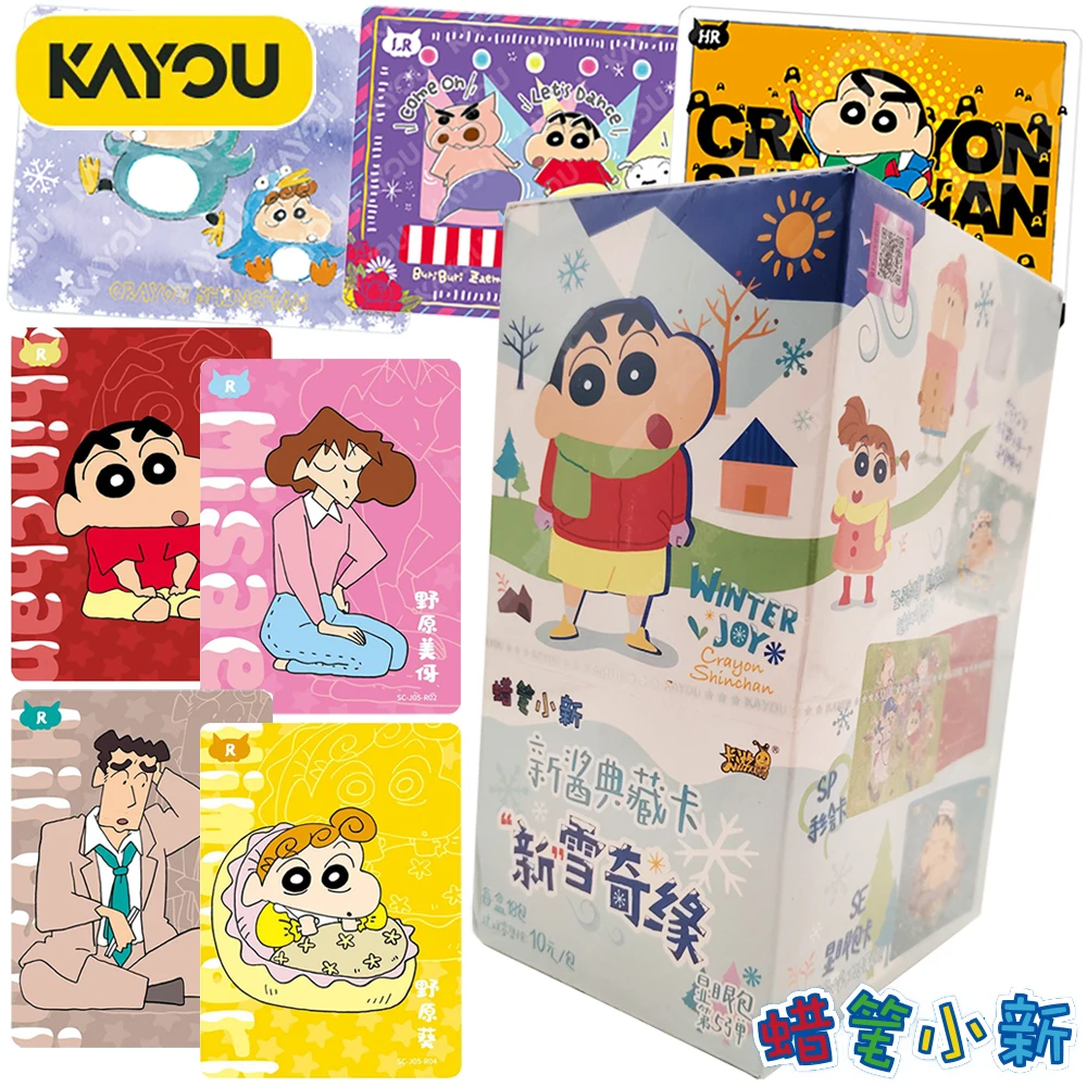 

New Original Kayou Crayon Shin-chan Collection Card Cute Anime Star Kazana T Ō Ru Sakurada Nene Limited Edition Cards Fun Toys