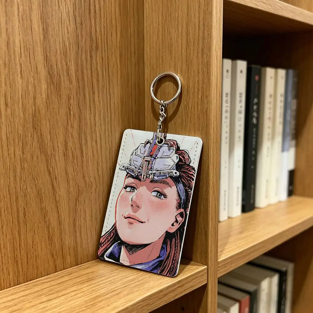 Aloy H-Horizon Z-Zero Dawn Card Holder Keychain