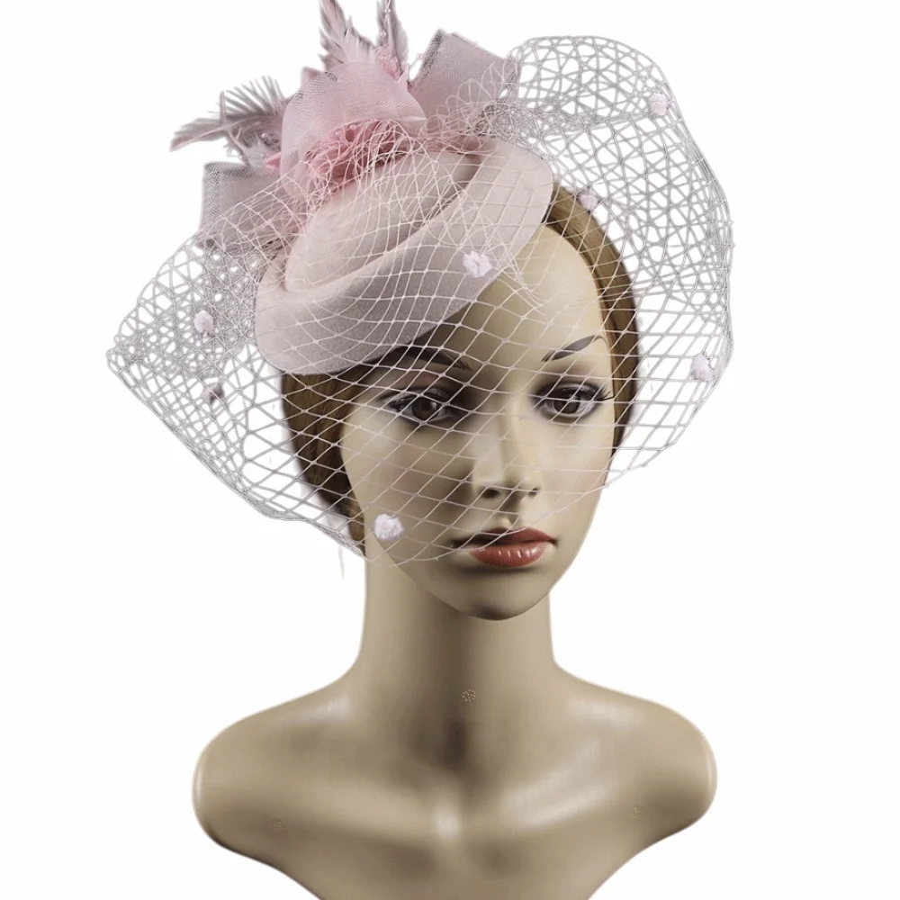 toucado-de-noiva-elegante-e-requintado-fascinator-de-malha-com-flores-penas-e-presilha-de-cabelo-para-festas