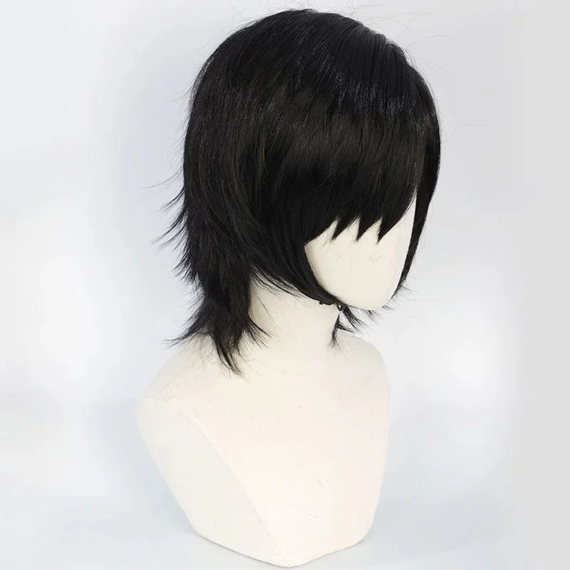 w,3;d'6.c\f/ABC123FF Yuffie Cosplay Synthetic Short Straight Wig Anime Coser Cute Girl Heat Resistant Fiber High2;a'5\f,8/h'