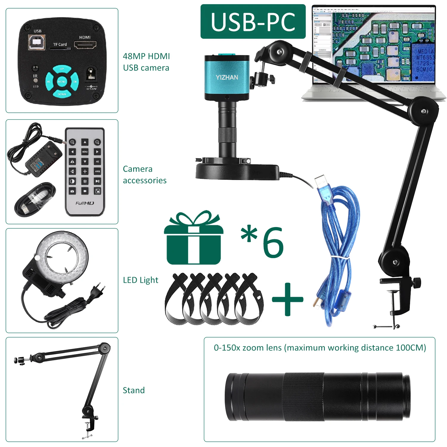 48MP 4K HDMIUSB PLUS