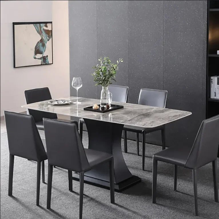 Modern Design Luxury 8 Or 10 Seater 2m Or 2.4cm Marble Dining Table