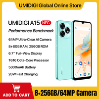 UMIDIGI A15 A15C Smartphone Android 13 NFC 6.7\