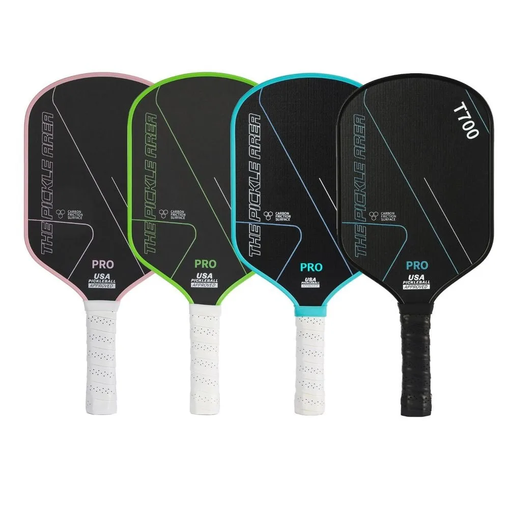 

Fashion T700 Pickleball Paddle Carbon Fiber 16MM Pickle Ball Paddle Lightweight Frosted Surface Professional Game Supplies