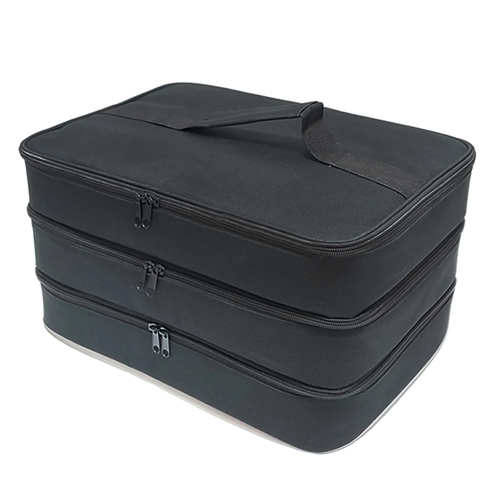 Waterproof Storage Bag Jewelry Box With Custom Sponge Diy Handmade 2/3 Layer Option Large EVA Bags Tools Case Box Boy Girl Gift