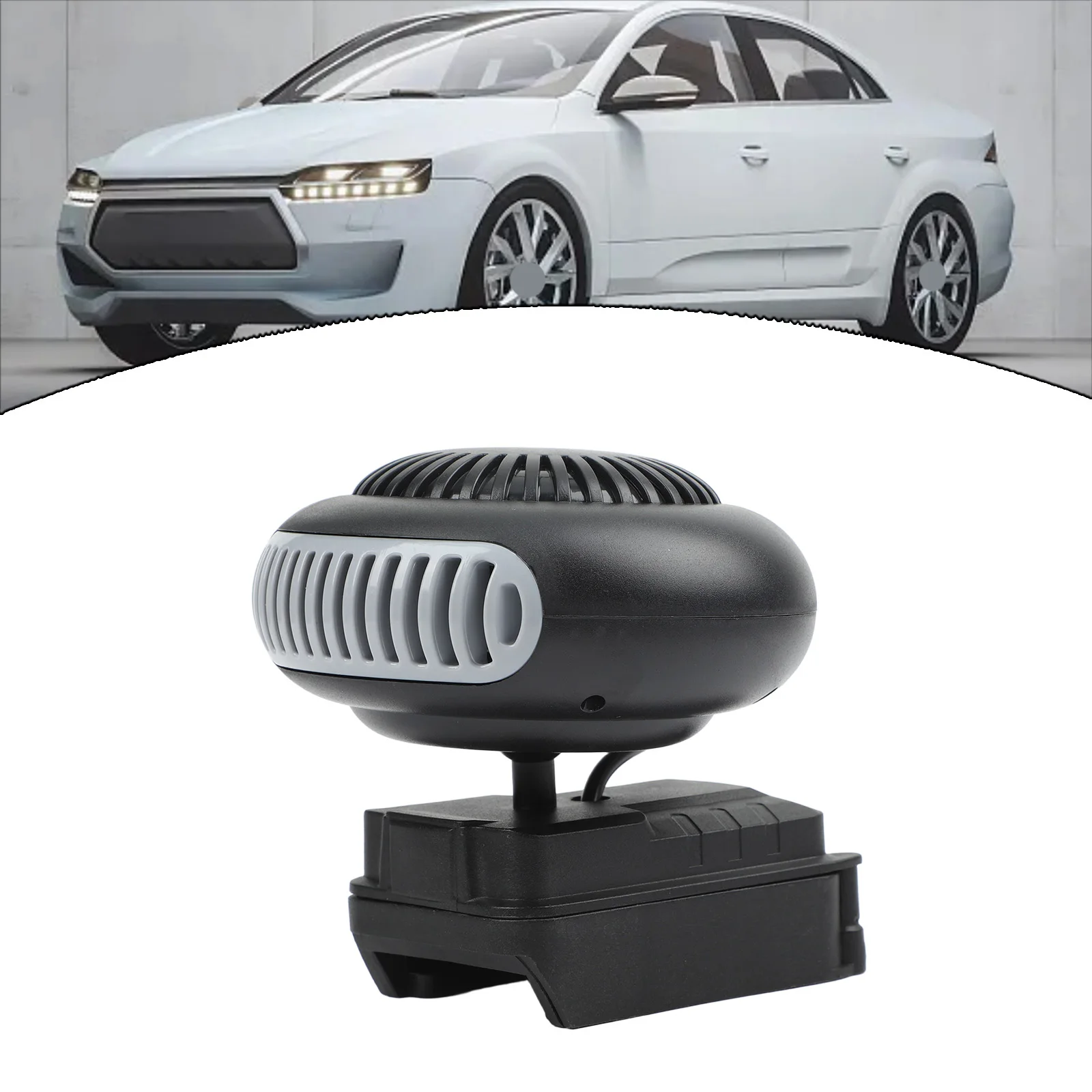 USB Rechargeable Portable Car Heater Unit Optimized For Fast Interior Heating And Anti-Tip Functionality In Vehicles