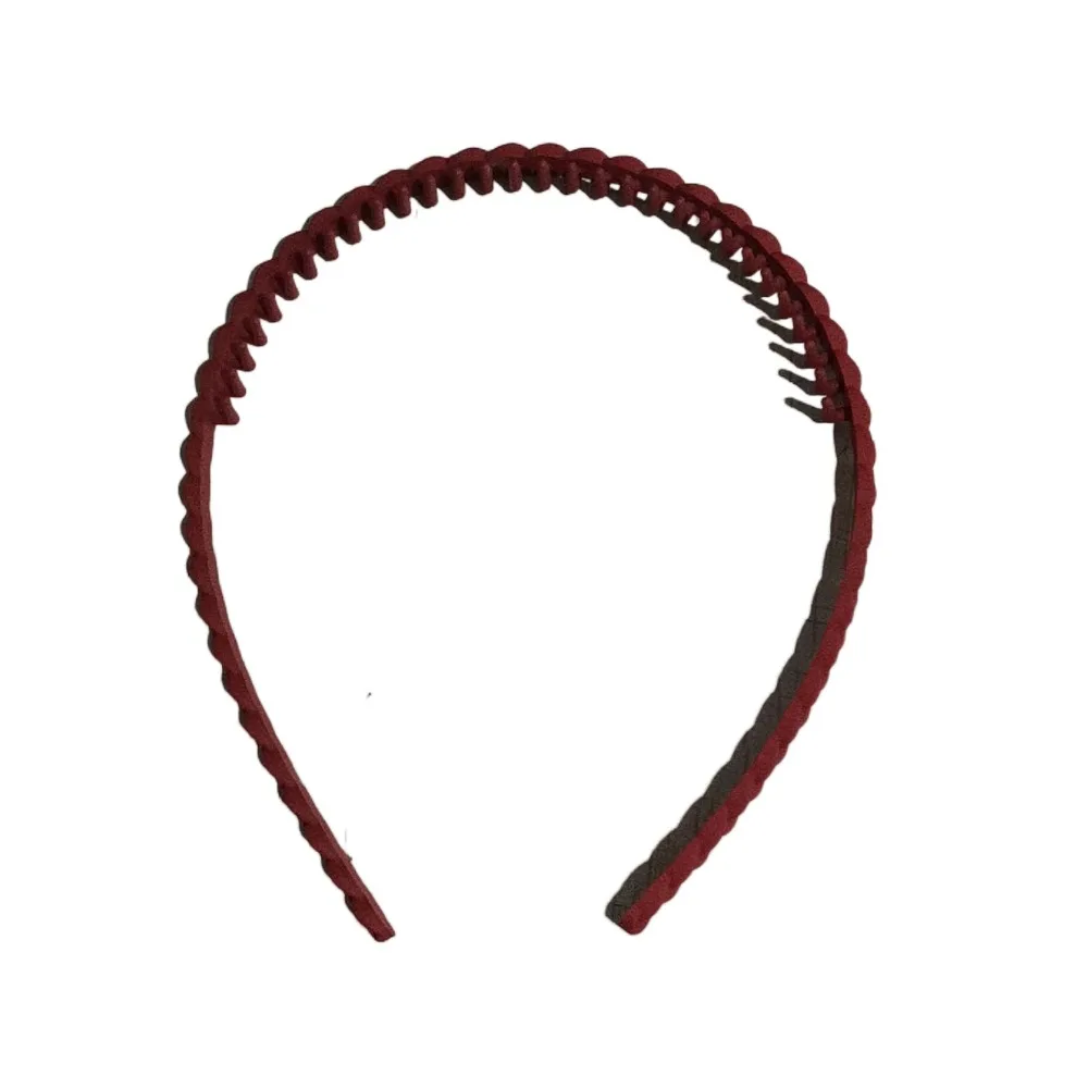 

Hair Band Acrylic Teeth Matte Hair Hoop Solid Color Korean Style Non-slip Hairband Headband Headdress Make Up