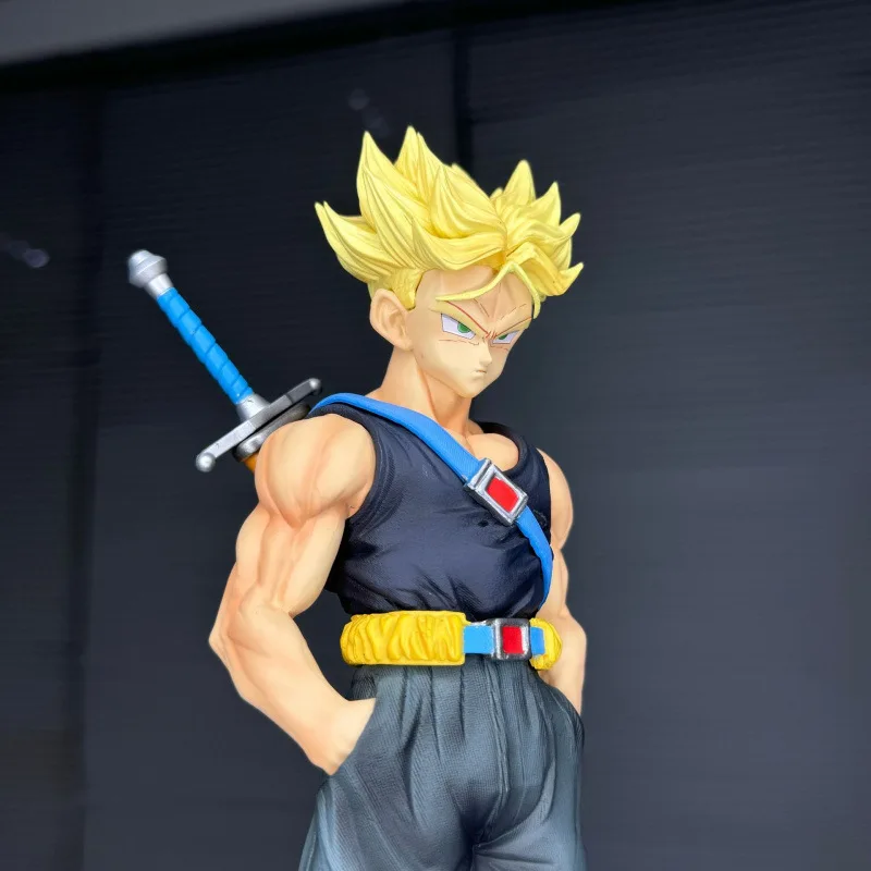 

26cm Dragon Ball Z Figures Nec Trunks Action Figure Gk Super Saiyan Collection Anime Future Torankusu Figure Statue Model Toys