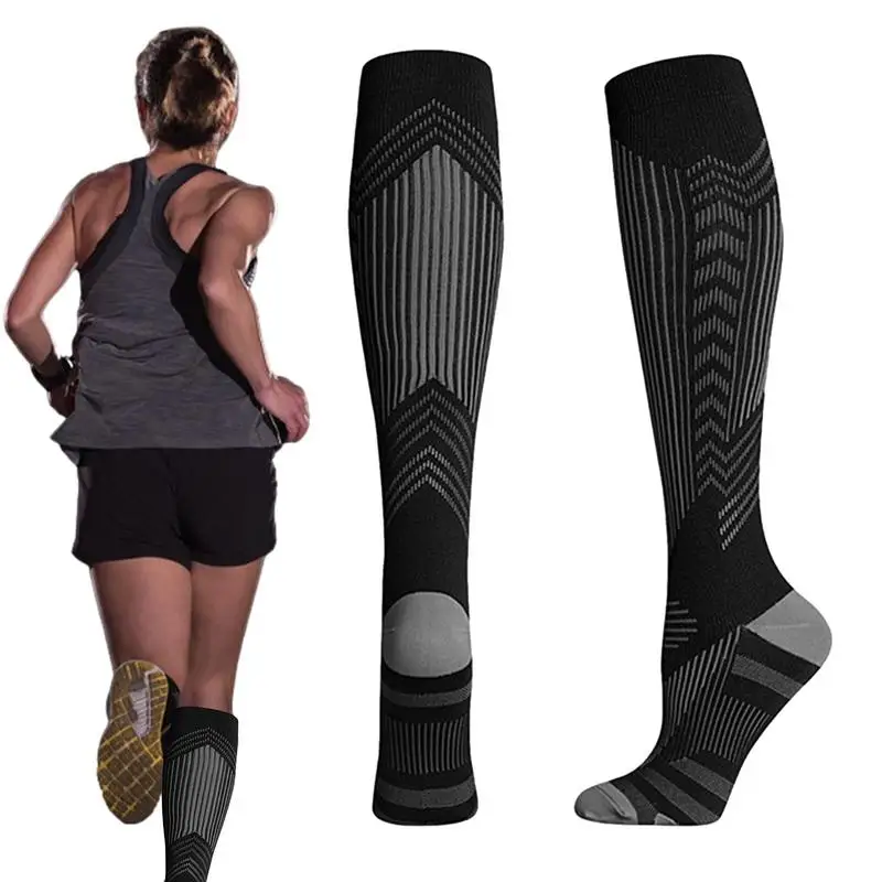 

Calf Compression Socks Unisex Sports Reflective Socks Arch Pressure Design Sports Equipment For Skipping Running Soccer