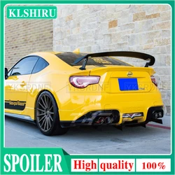 Spoiler szyby bagażnika tylny spojler samochodu z włókna węglowego do Toyota GT86 Subaru BRZ potomek FR-S 2013-2019 spoiler