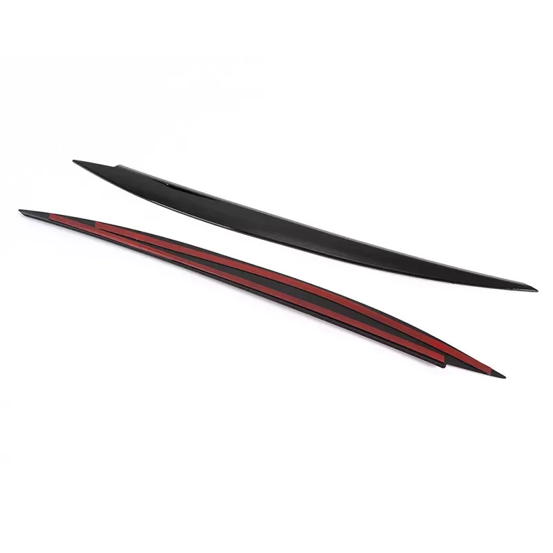 

1/2PC Car Cover Decoration Fit For Volkswagen Golf MK7 Golf R GTI GTD Headlamp Eyebrow Eyelid Cover Decorative Trim Accessories