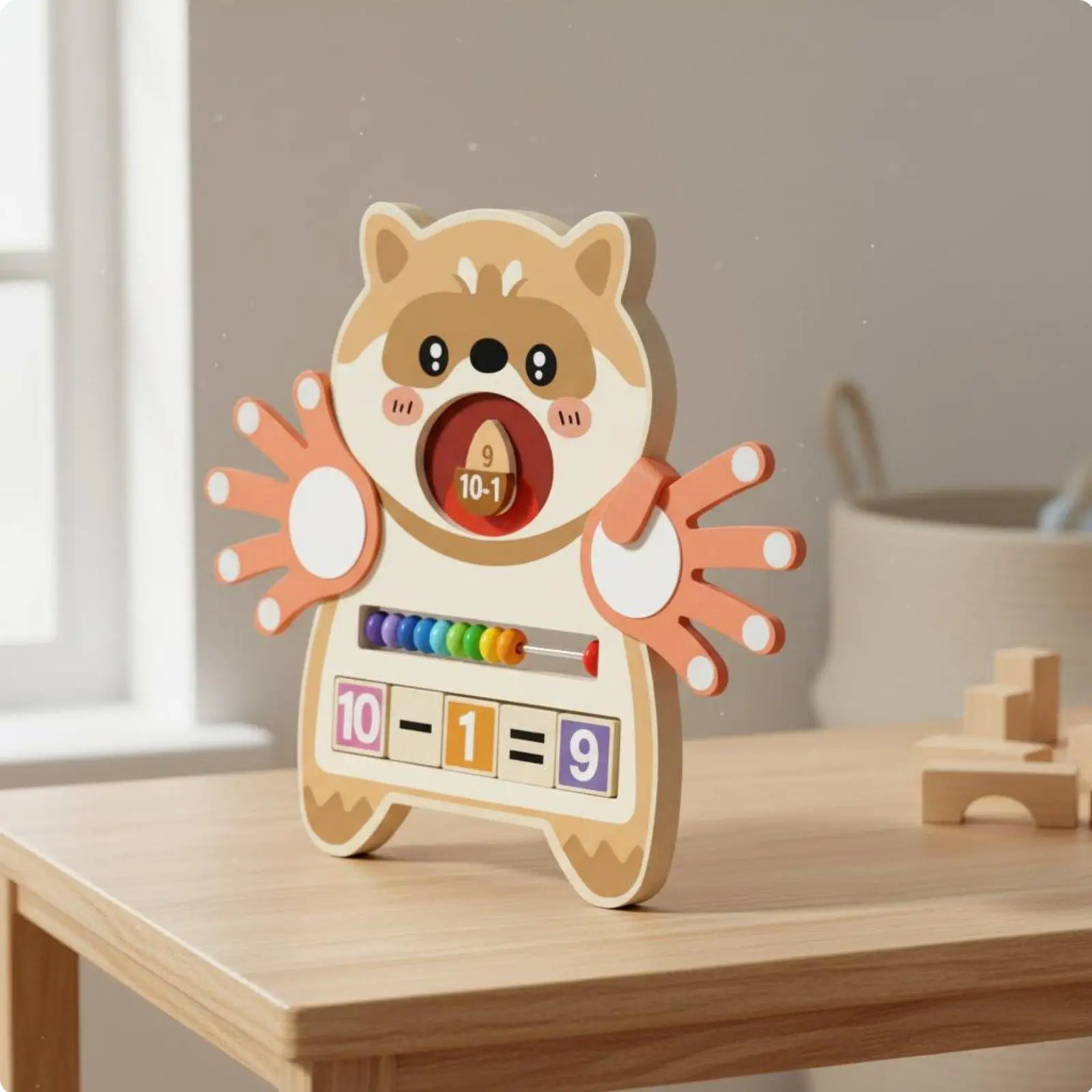 wooden-creature-math-board-develops-logical-thinking-for-homeschooling
