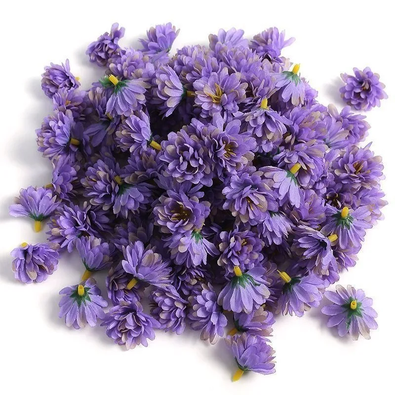 20/50pcs künstliche Blumen 3,5 cm Seide gefälschte Blumen für zu Hause Zimmer dceor Garten Hochzeit Hochzeit Dekoration DIY Geschenke Zubehör – Detail 8