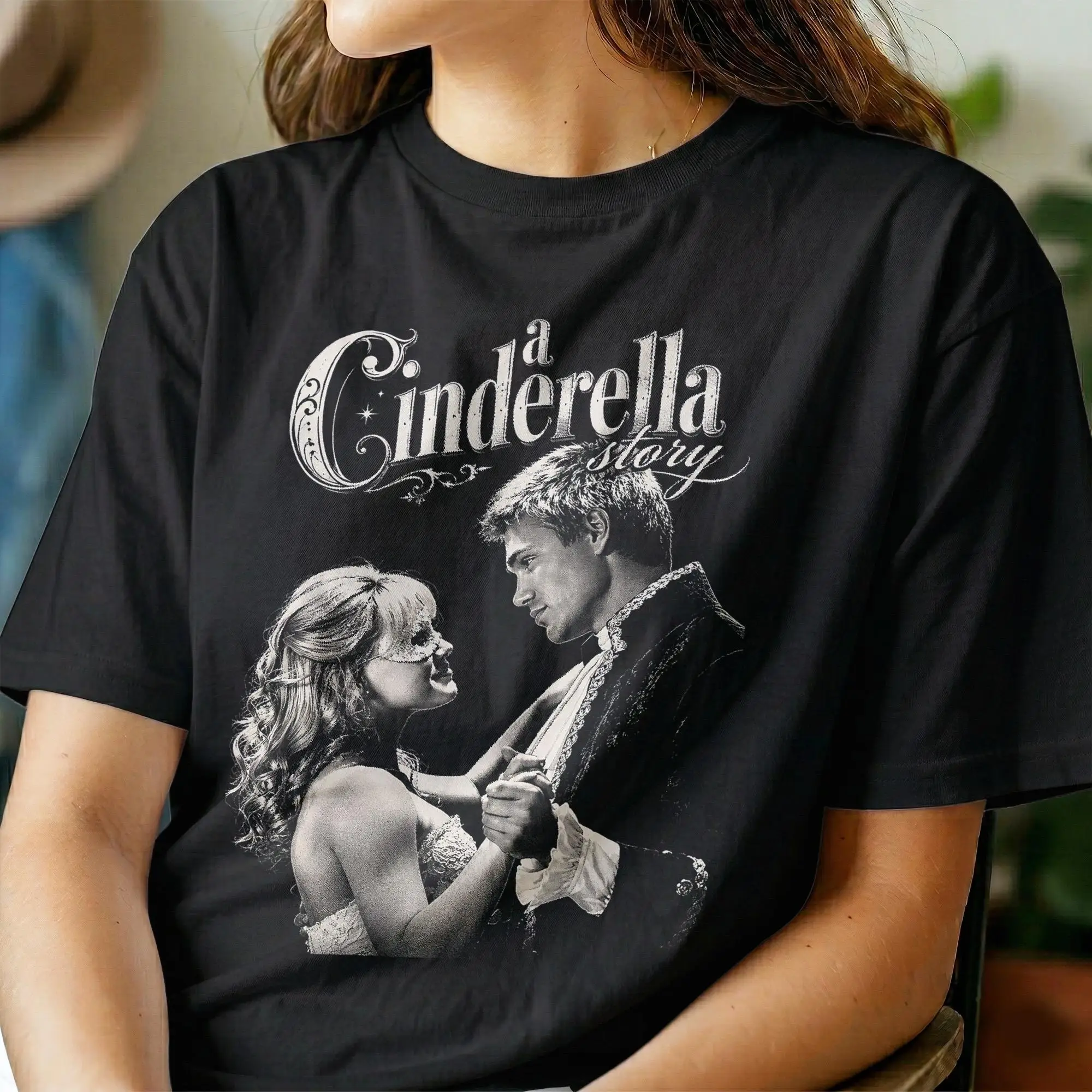 Hilary Duff Cinderella Story Shirt | Movie Romance Poster T-ShirtRomance Unisex Tee
