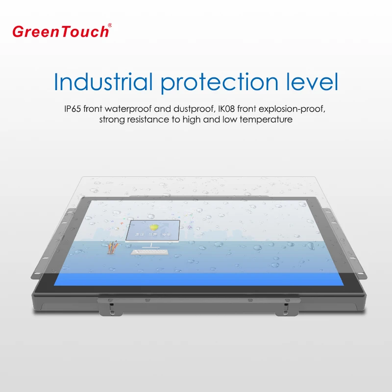 High Brightness All in One Computers 19 Inch Touchscreen Android RK3566