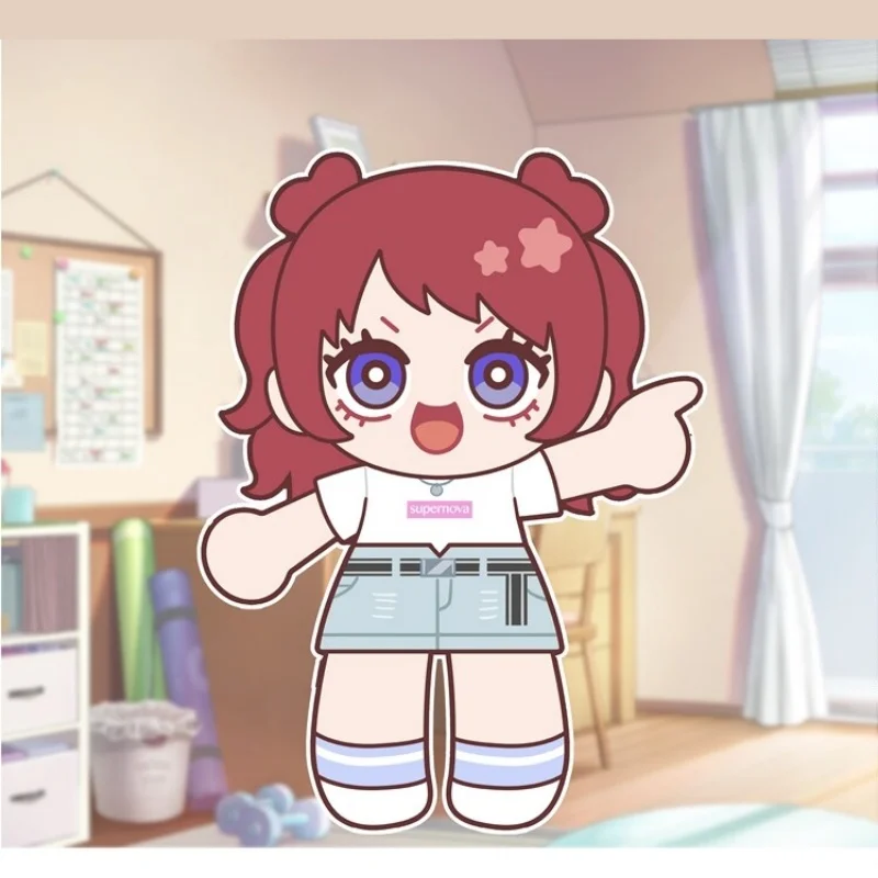 THE IDOLM@STER Gakuen 10CM Cute Chibi Anime Acrylic Stand Figure Desk Decoration for Anime Fans Collectible Toy Keychain