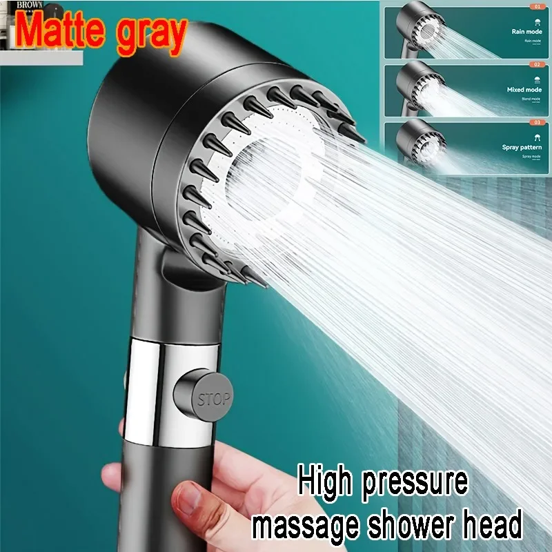 

3 Modes Shower Head Shower Filter Bathroom sink faucet Portable Filter Rainfall Faucet Tap Bathroom Home Accessories shower set